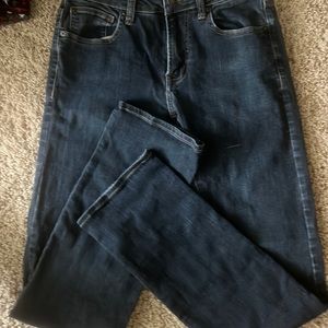 Darker denim jeans size 28x34